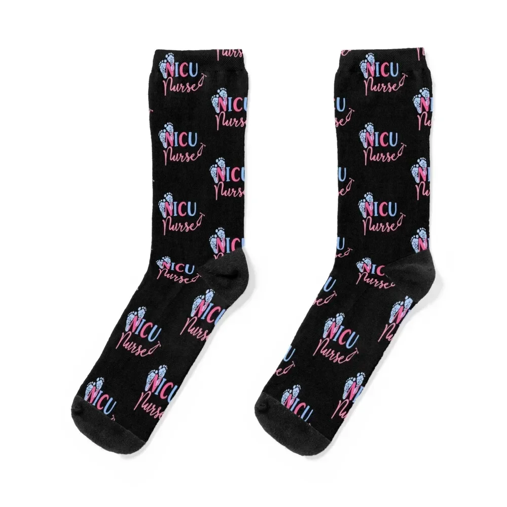 Funny NICU Nurse Pediatric Nurses Nursing Student RN Neonatal Registered NurseGift Socks floor Lots Socks For Girls Men's