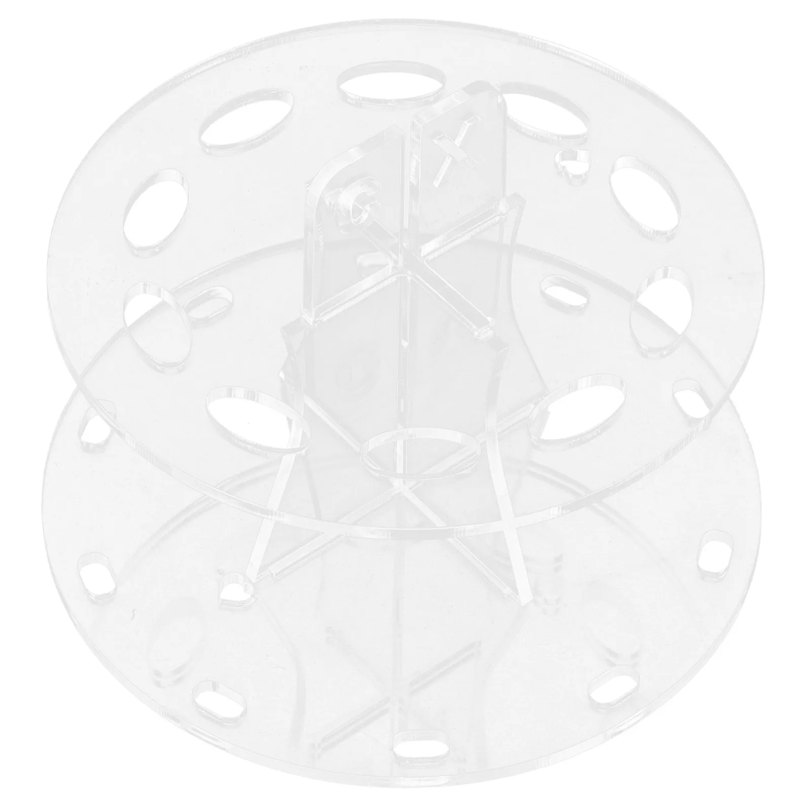 10 Hole Makeup Brush Display St Drying Rack Transparent Holder Makeup Brush Storage St Storage ganizer Tree Shape