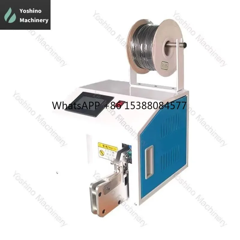 

Automatic Electric Cable Binding Machine Low - Price Spring Coiling Machine for Spiral Wire Winding.