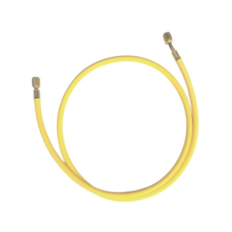 Brass End Air Conditioner Charging Hose 150 Flexible Rubber Hose for R22 R410 R134 Car Service and Workshop Maintenance Use