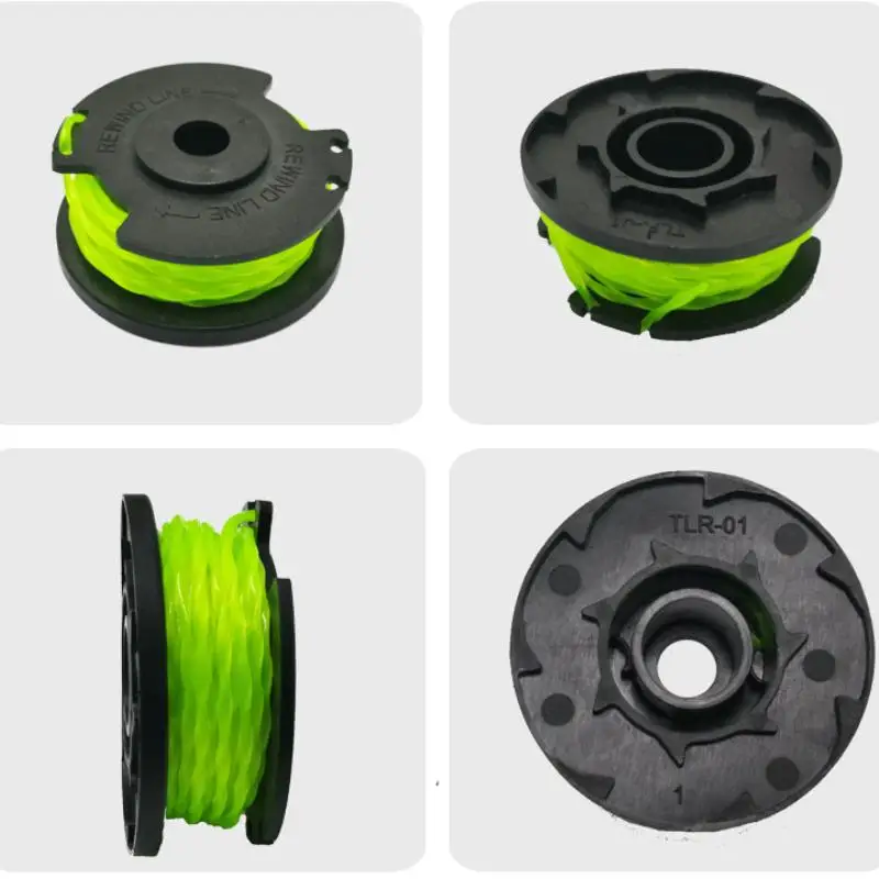 1Pc Pengganti Spool Pemotong Rumput Plastik Untuk Ryobi RAC143 36V 20FT Auto Feed Cordless Weed Eater Spool Line Alat Kebun