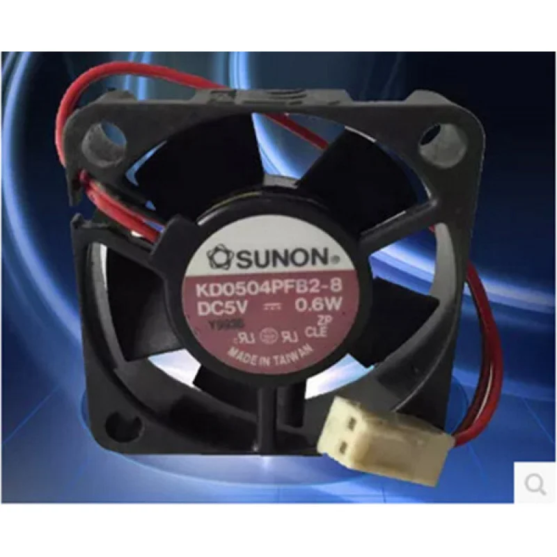 PP+ FOR SUNON KD0504PFB2-8 40x40x10mm  DC 5V 0.6W Cooling Fan 2pin with Connector 1pc