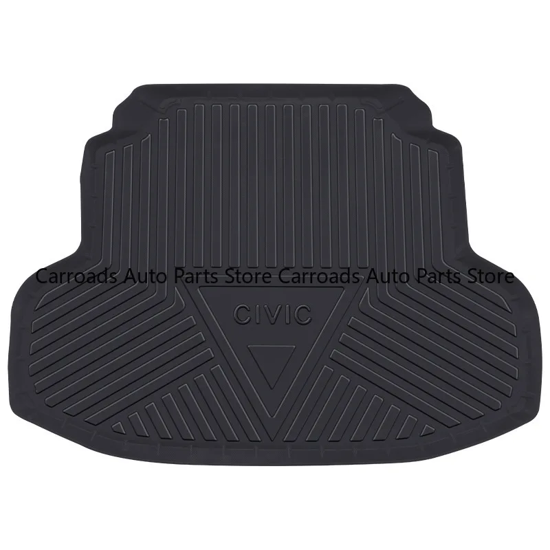 Perfect Fit Trunk Mat for Honda 11th Gen Civic 2022-2026 - Car Interior Decoration Accessory, Anti-Slip & Wear-Resistant