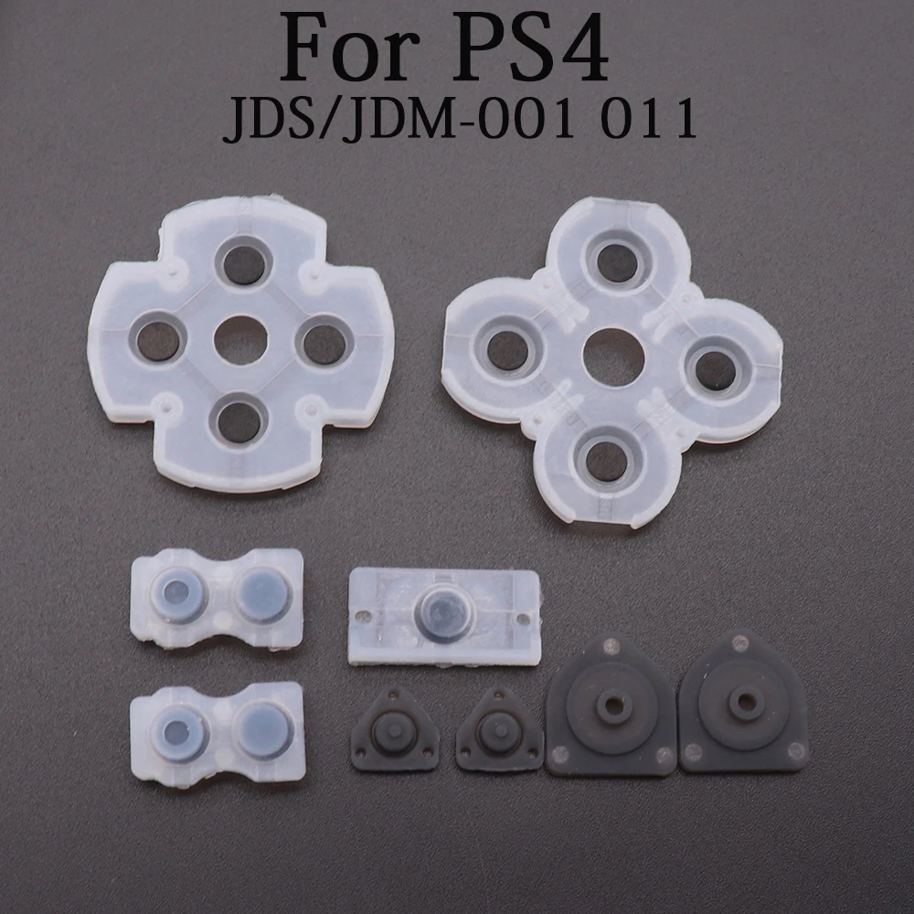 Silicone Conductive Rubber D Pads For PS4 JDS JDM 001 011 030 040 050 for PS2 PS3 PS4 PS5 Controller Buttons Contact Rubber