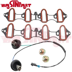 12601822 89060413 Knock Sensor Wire Harness w Intake Manifold Gasket For GMC Yukon Envoy XL 1500 2500 For Cadillac For Hummer H2