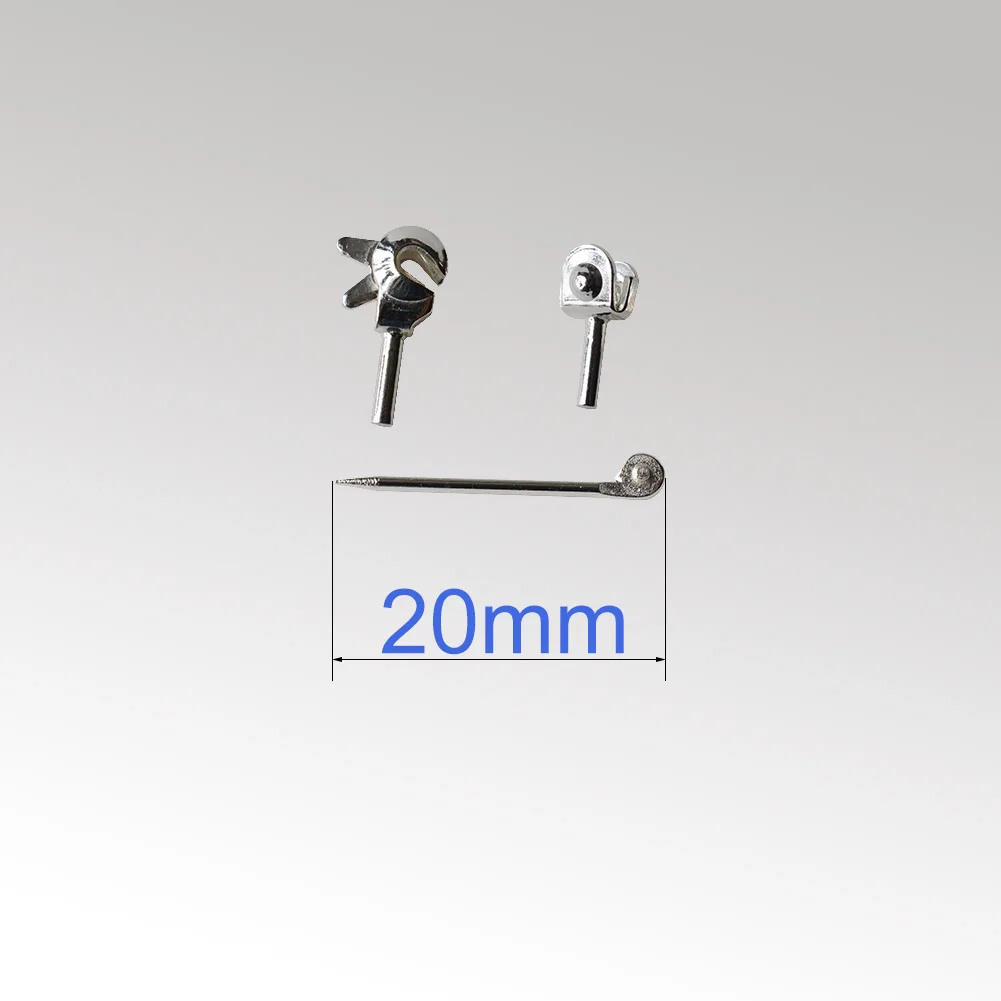 925 Sterling Zilveren Broche Pin Backs Voor Sieraden Maken, Zilveren Broche Pin Kit, Pin Terug Rechte Vergrendeling Sieraden Vinden
