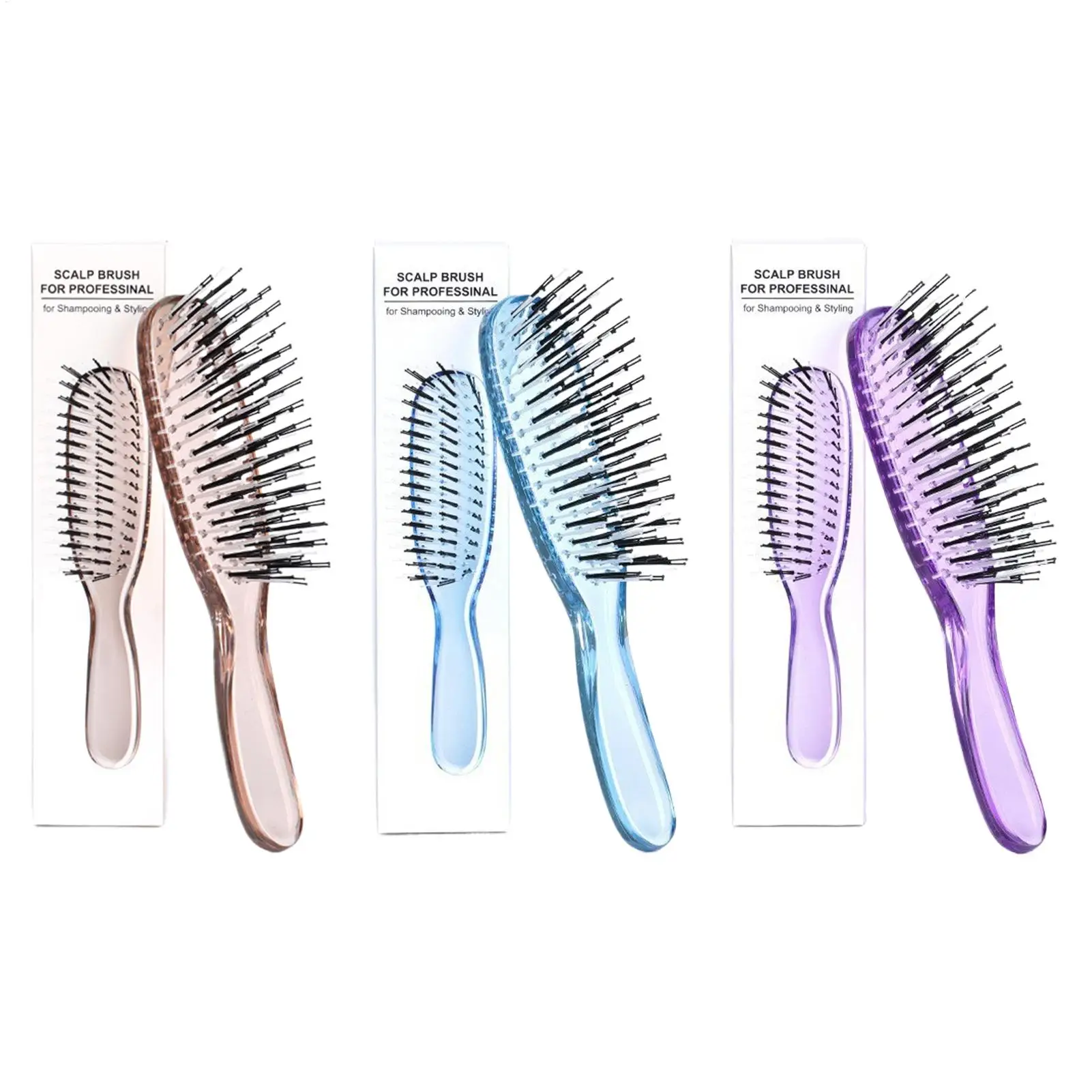 Detangling Hair Brush Wet/Dry Scalp Massage Comb Anti-static Hair Brushes for Women for Curly Thick Straight Wavy Smoothing Home
