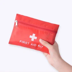 Bolsas de almacenamiento de suministros de primeros auxilios para el hogar, Kits de camuflaje de emergencia para viajes al aire libre, tela Oxford impermeable, paquete organizador de suministros médicos