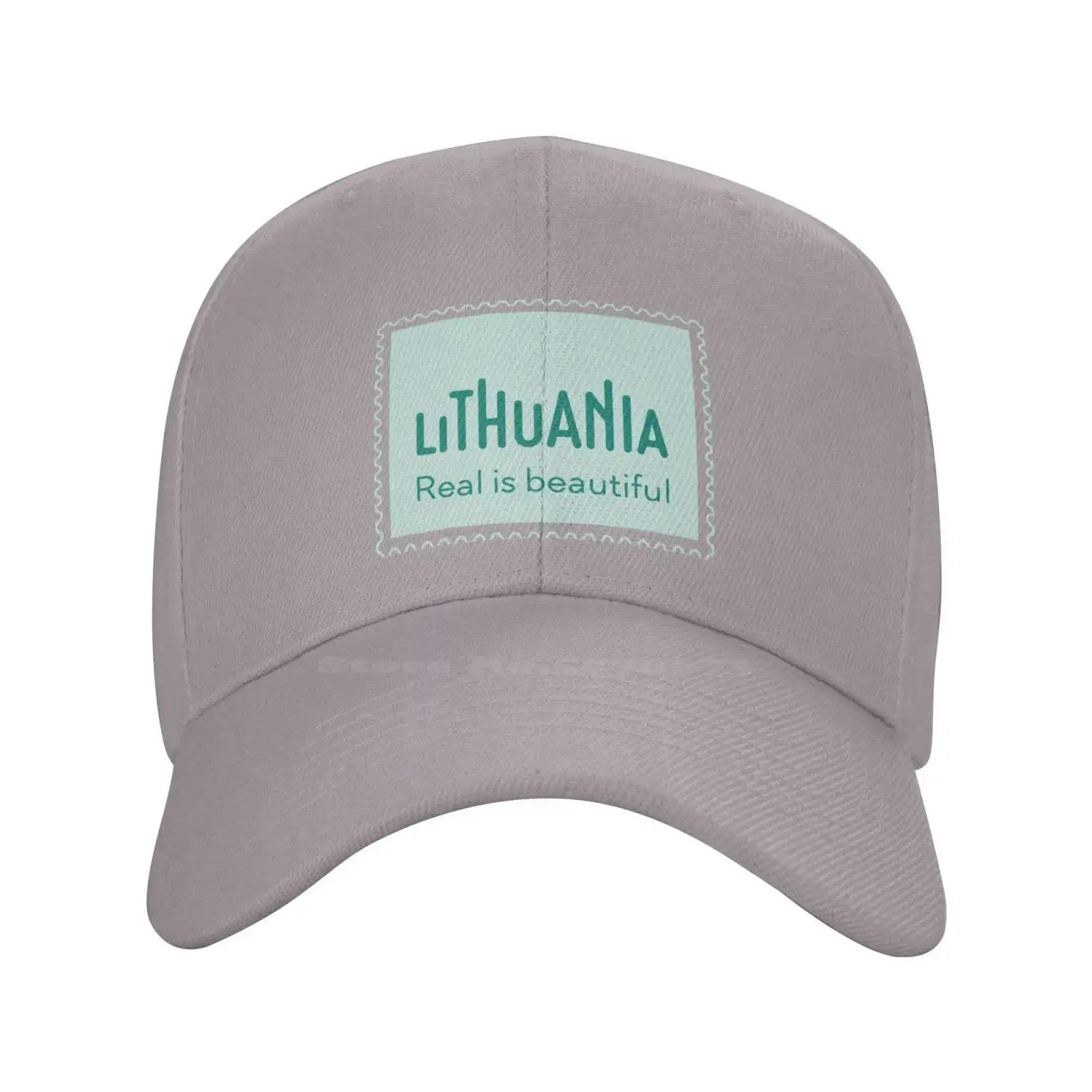 Lithuanian State Department of Tourism Top Quality Logo Denim cap Baseball cap Knitted hat