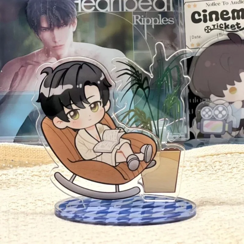 

Love and Deepspace Anime Figures Stand Model Plate Xavier Flight Figures Plate Desk Decor Standing Cosp[lay Friends Gift Cos