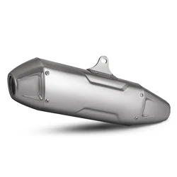 51mm Universal Motorcycle Exhaust Modify T158 Muffler Pipe For CRF300L CRF1000L T700 790ADV F750GS R1300GS ADV DL650 CBR600RR R6