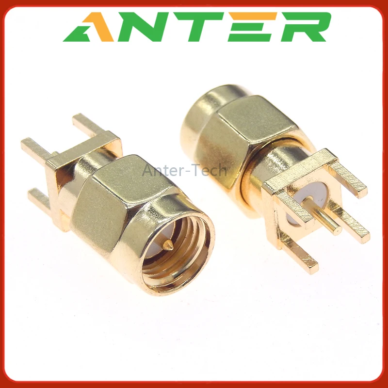 1PCS SMA Male PCB End Launch Plug 50 Ohm RF Connector