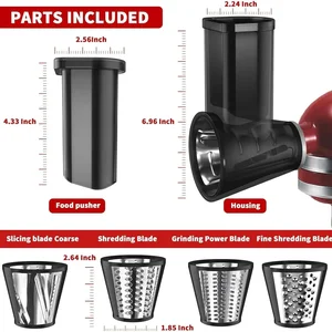 Standmixer Slicer und Shredder Accessoire für Küchenhilfe, 4 Blades Accessoire 10 Hauptverkaufs -KitchenAid -Reibe - №10