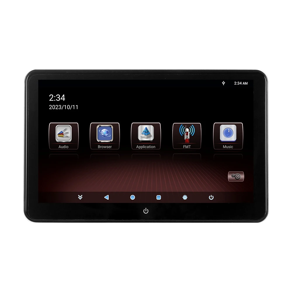 

11.6 Inch Headrest Touch Screen TV Display IPS RK Schema WIFI Car Back Seat Tablet Multimedia CarPlay Player