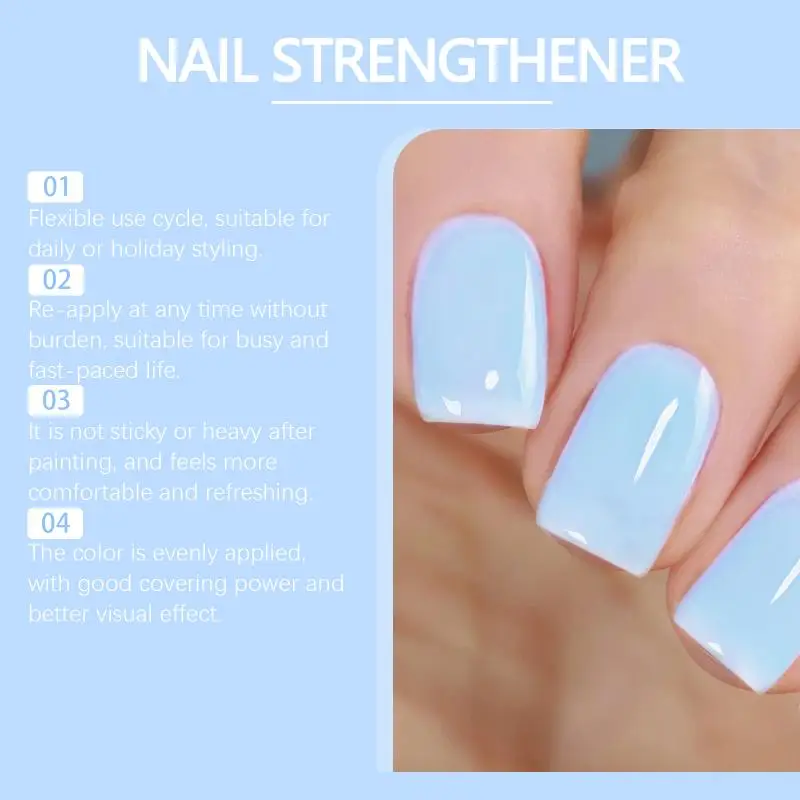 

[WHB]Jaysui Blue Nourishing Nail Liquid nourishes and cleanses daily maintenance of nails, naturally brightening