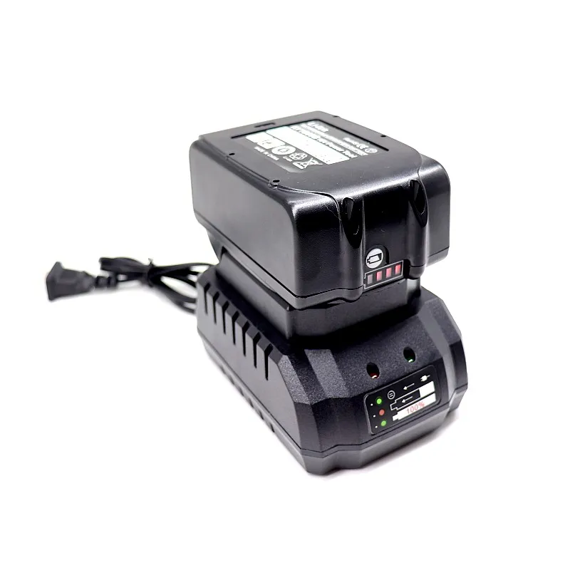 Caricabatteria adatto per batteria agli ioni di litio Makita 18V 21V Caricabatterie rapido portatile per sostituzione batteria Makita Spina UE Spina