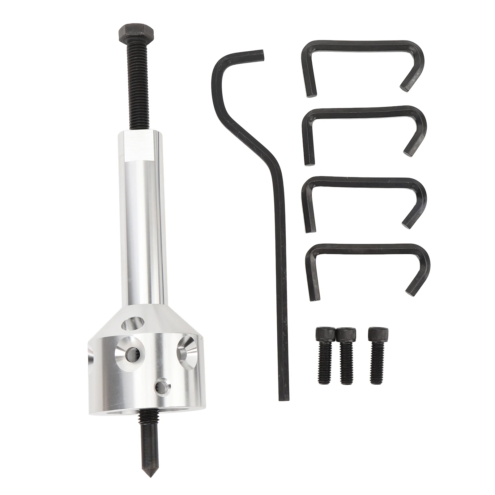 

Hub Puller Tool Fan Blade Blower Wheel Puller UP-1 Aluminum Alloy for 5/8in Belt Drive 1/2in Or Less Direct Drive Motor Shafts