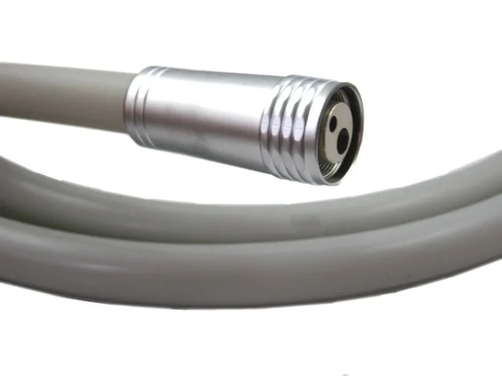 Dental 2 Hole Silicone Hose T2 Tubing Connector for High Fast Speed Handpiece