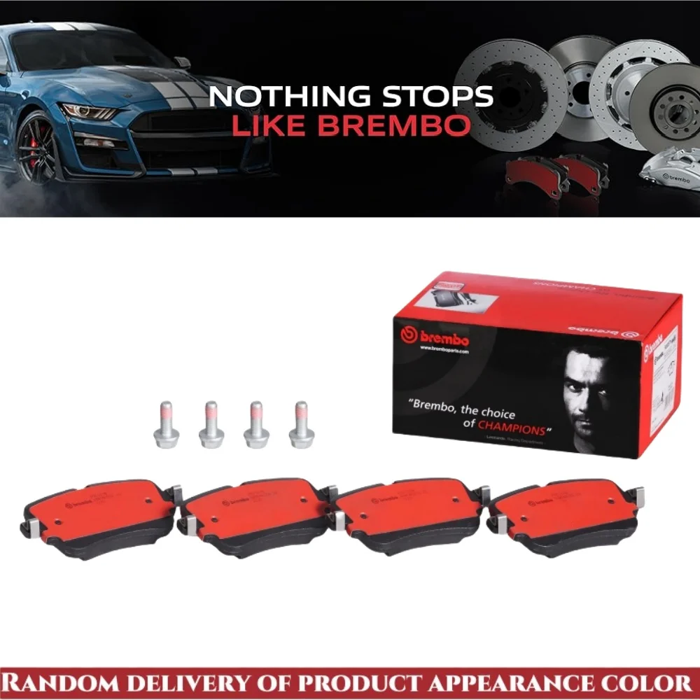 Brembo P85161N Premium Ceramic Rear Disc Brake Pad Set AUDI OE# 4M0698451P