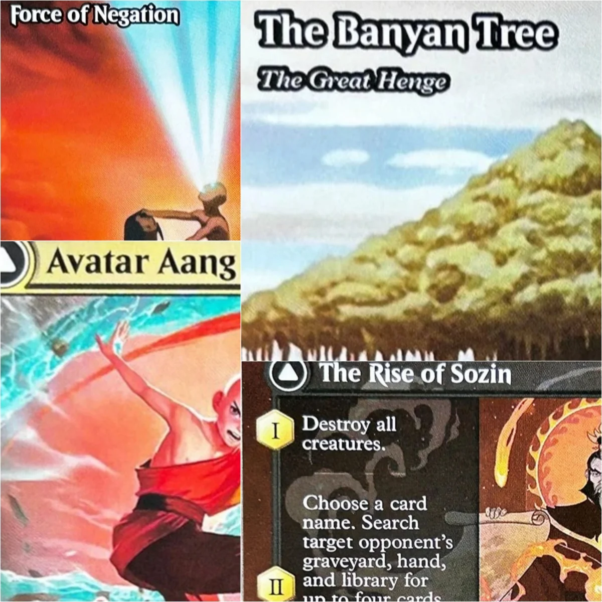 

The Rise of Sozin/Mossborn Hydra SPM/SLD Magical Proxy Cards Game High Quality Proxy Gathering Board Playing Game Trading Cards