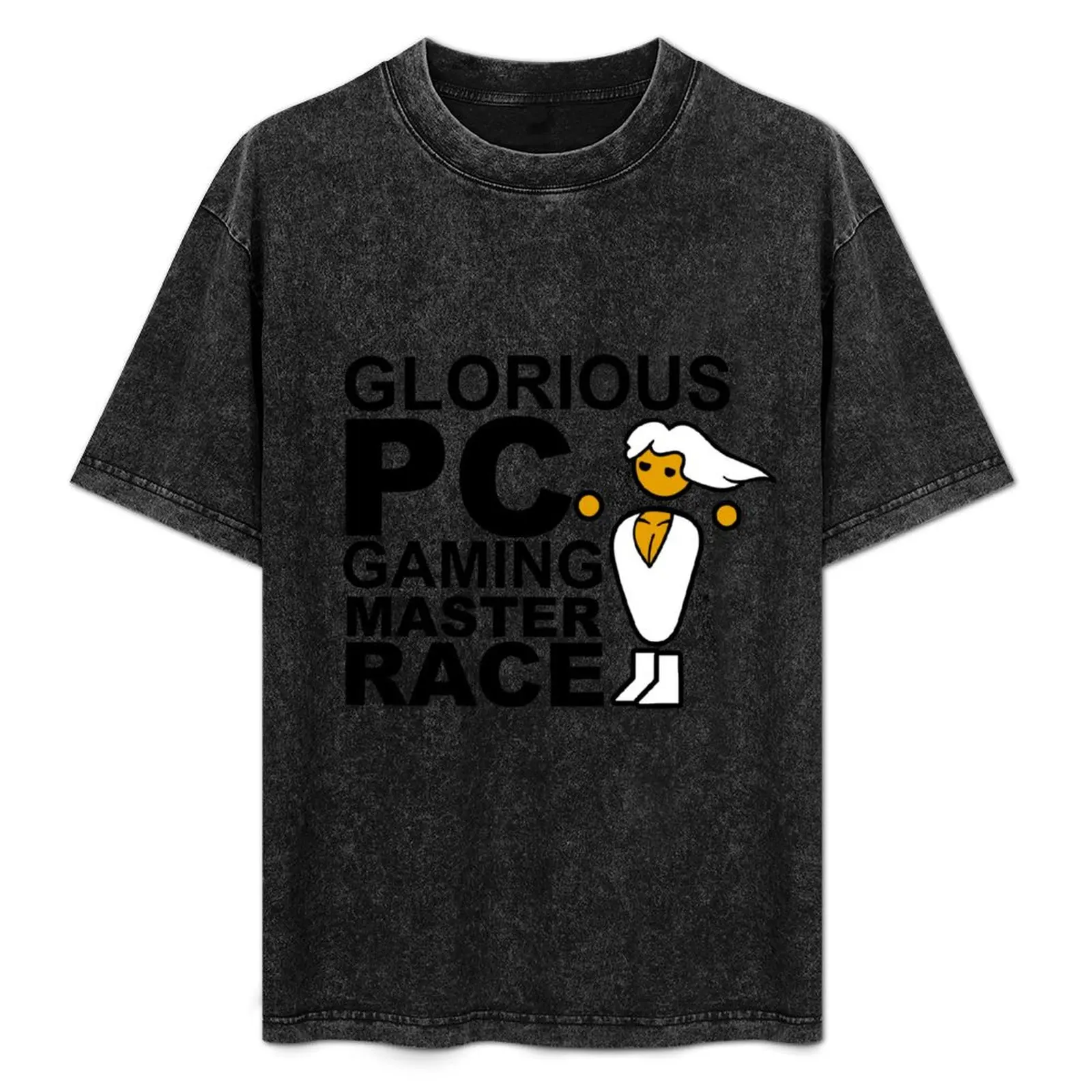 

Glorious PC Gaming Master Race T-Shirt Basic Short Sleeve Cotton Blend T-Shirt