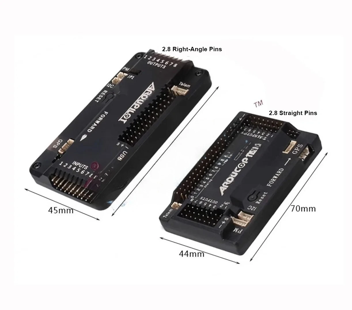 

APM2.8 Flight Controller for F450 Drones Open Source Upgrade of APM2.5 with Fail-Safe RTH Position Hold APM