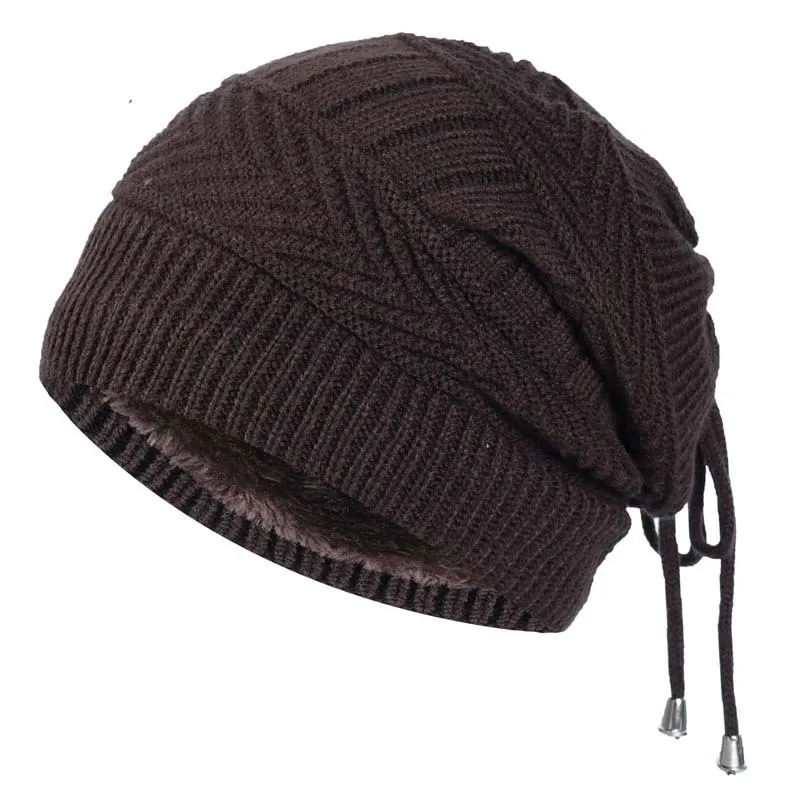 Chapeau d\'hiver en laine plissée pour femme, chapeau chaud, polyvalent, tricoté, en peluche, pour l\'extérieur