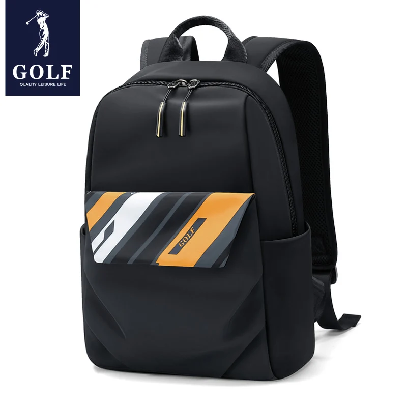 GOLF2023 New Trendy Camo Backpack for Men\'s Computer Backpack Fashion Trend Junior, High School, and College Students backpack