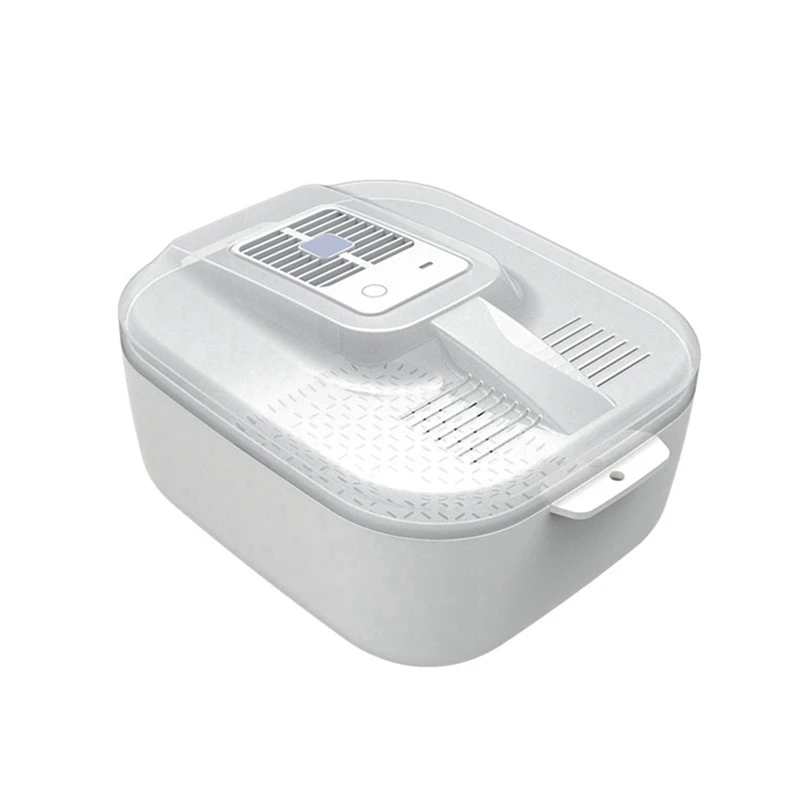

ABNO-Smart Defroster For Thawing Of Defrosting Tray For Meat - Home Use Temperature Control Device With Draining Basket