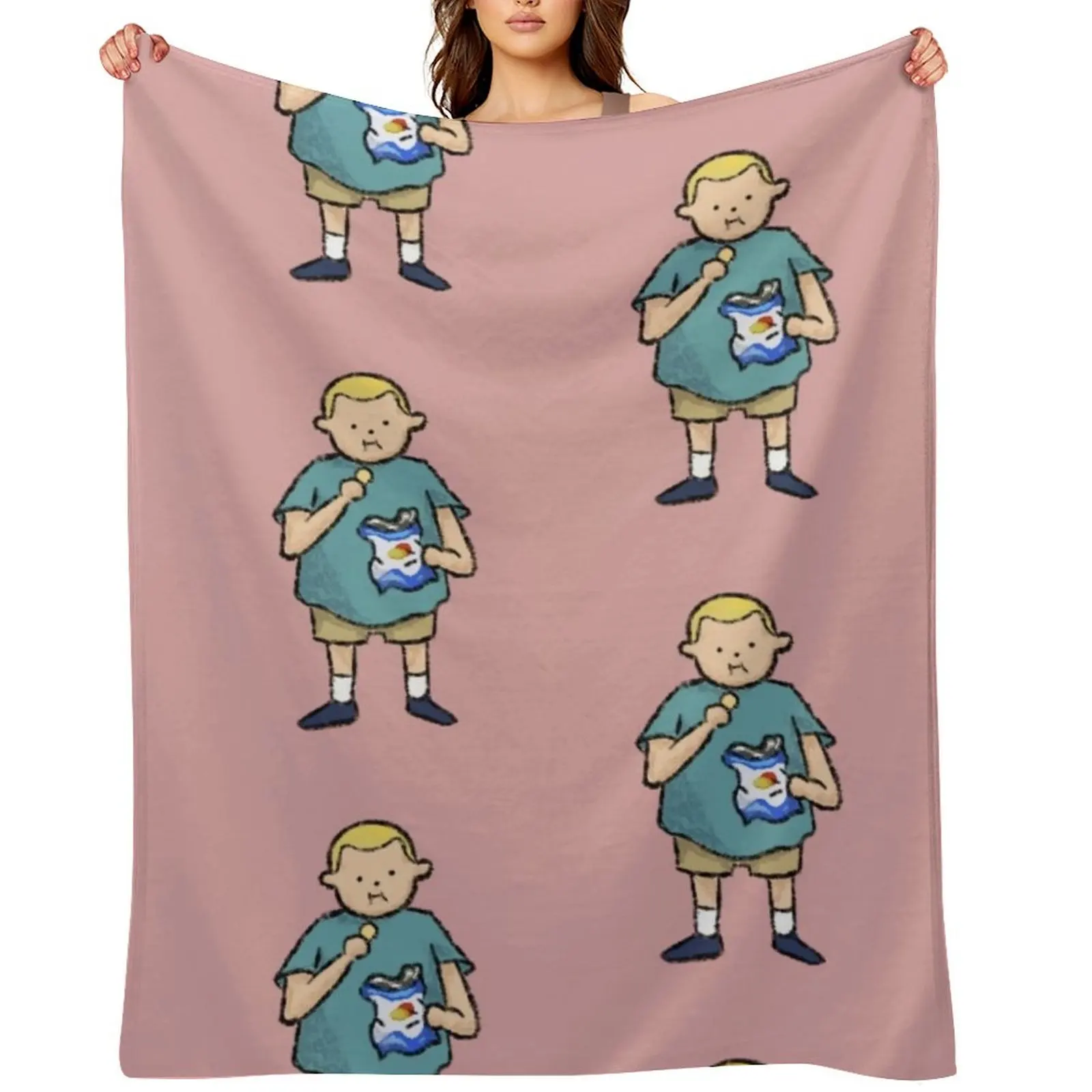 

Bobby Potato Chip Hill Throw Blanket Extra Large Throw Beautifuls for winter For Decorative Sofa Blankets