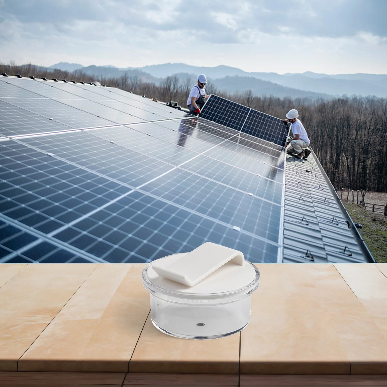 4.2cm Solar Panel Calibration Tilt Adjustment Mechanism User-Friendly Installation Long-Lasting Use Maximize Solar Exposure