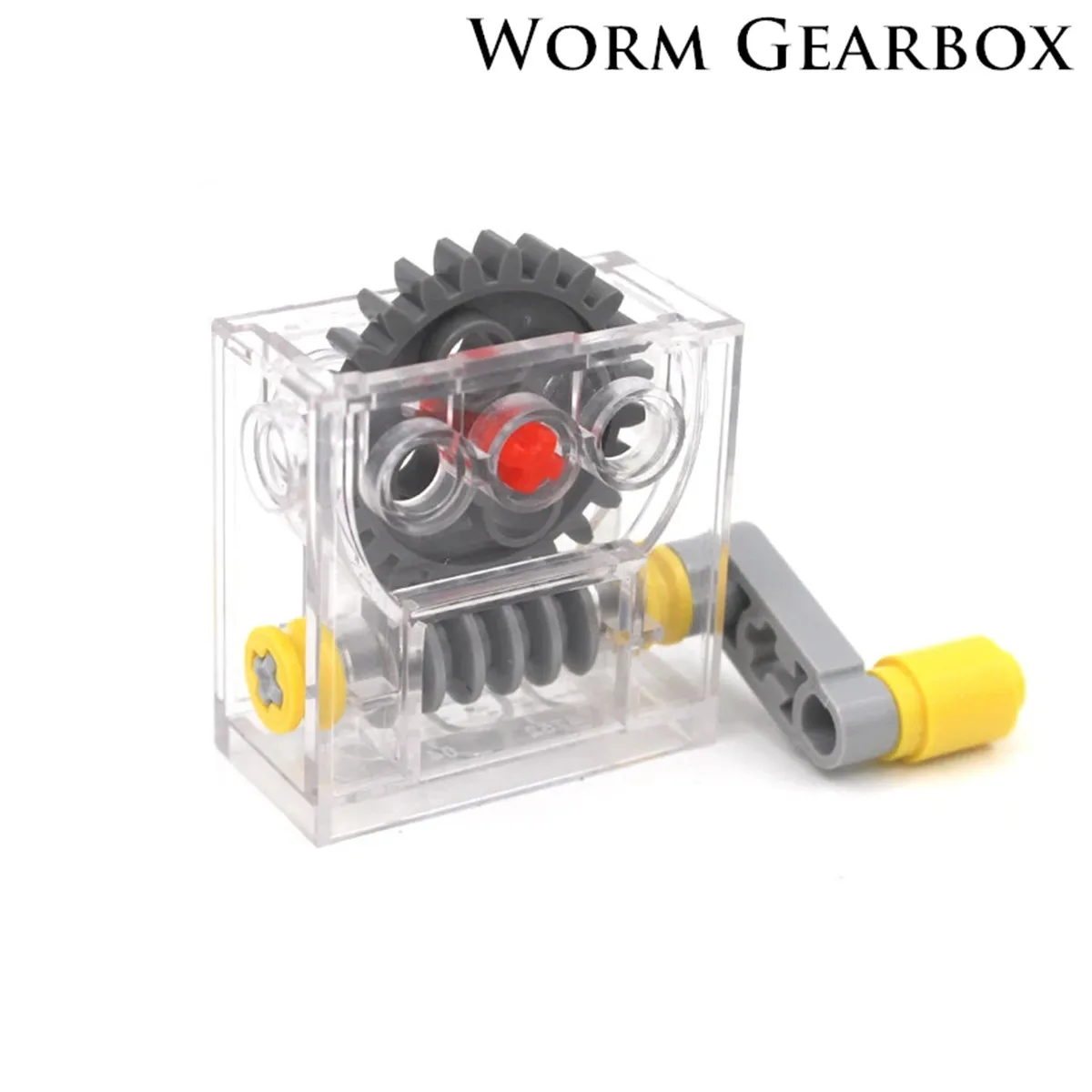 5 Sets/Lot Building Blocks Parts 2x4x3 1/3 Gearbox 6588 32239 High-Tech Worm Gears 4716 Brick EV3 9686 Set Car DIY Toys