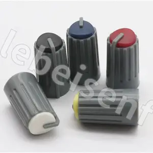 10 adet behringer mikser, yarım şaft potansiyometre topuzu kapağı kırmızı, sarı, mavi, siyah, beyaz ve 270 derece ses ışığı düğmesi katlanır ses Ses kartı behringer için en iyi 10 satış-no. 6