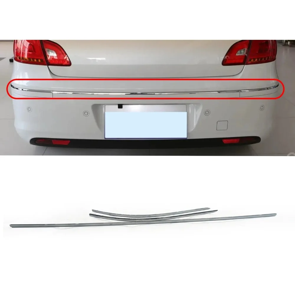 For Peugeot 408 2013 Genuine Rear Bumper Electroplated Decorative Strip