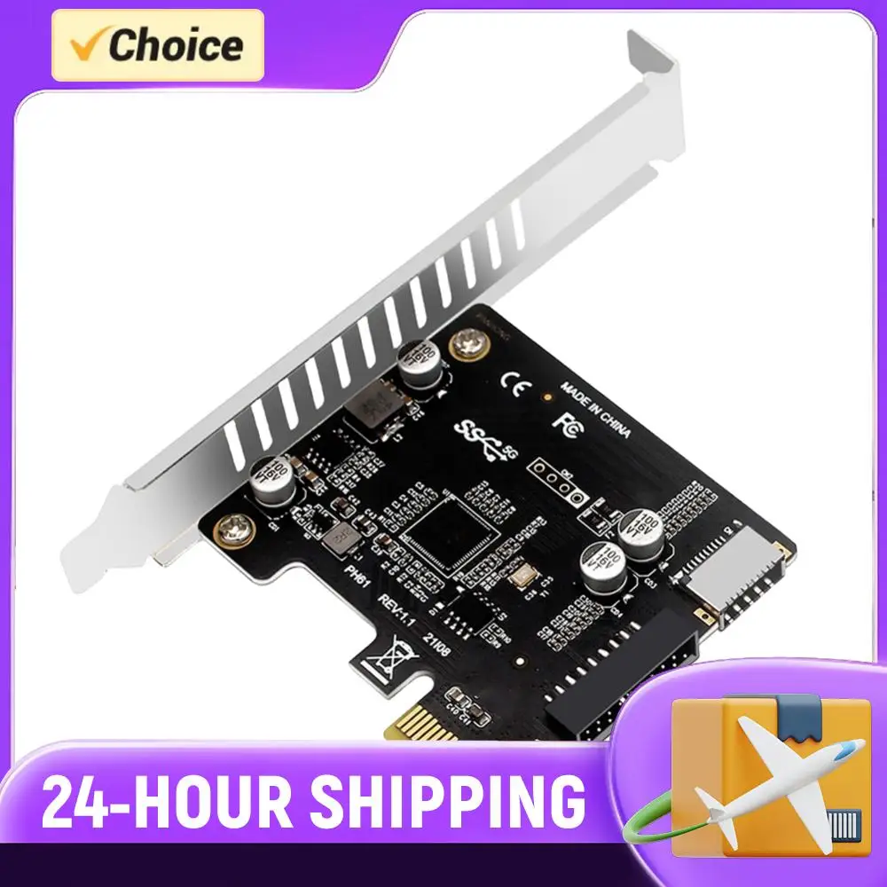 

Компьютерная карта расширения PCI-E на USB 3.0, контроллер PCI-E на USB 3.0 TYPE-E, 19-контактная