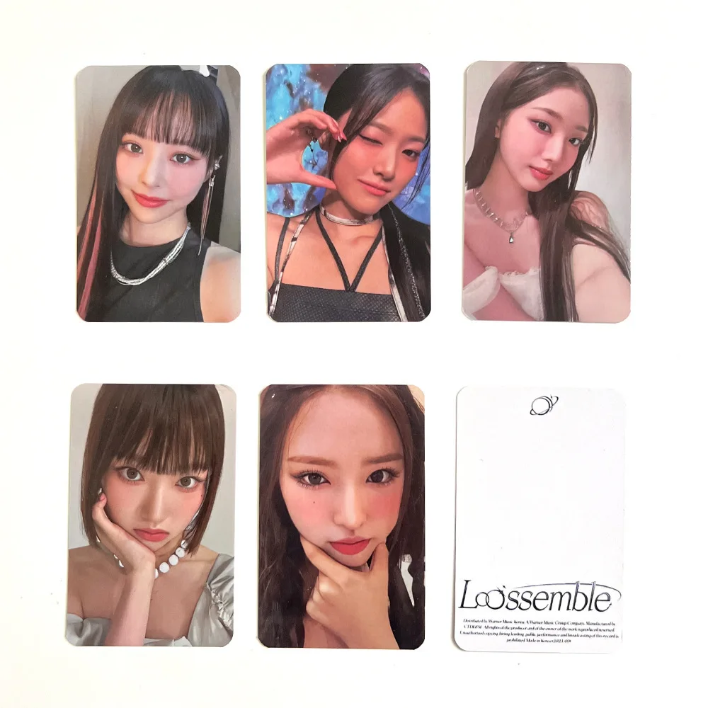 LOONA Group Loose Peripheral Small ONE OF KING Album Random Card