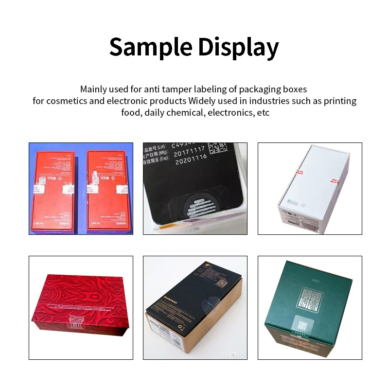 JBS Automatic Sealing and Labeling Machine: Right Angle Semi-Auto Transparent Anti-counterfeiting Labeler