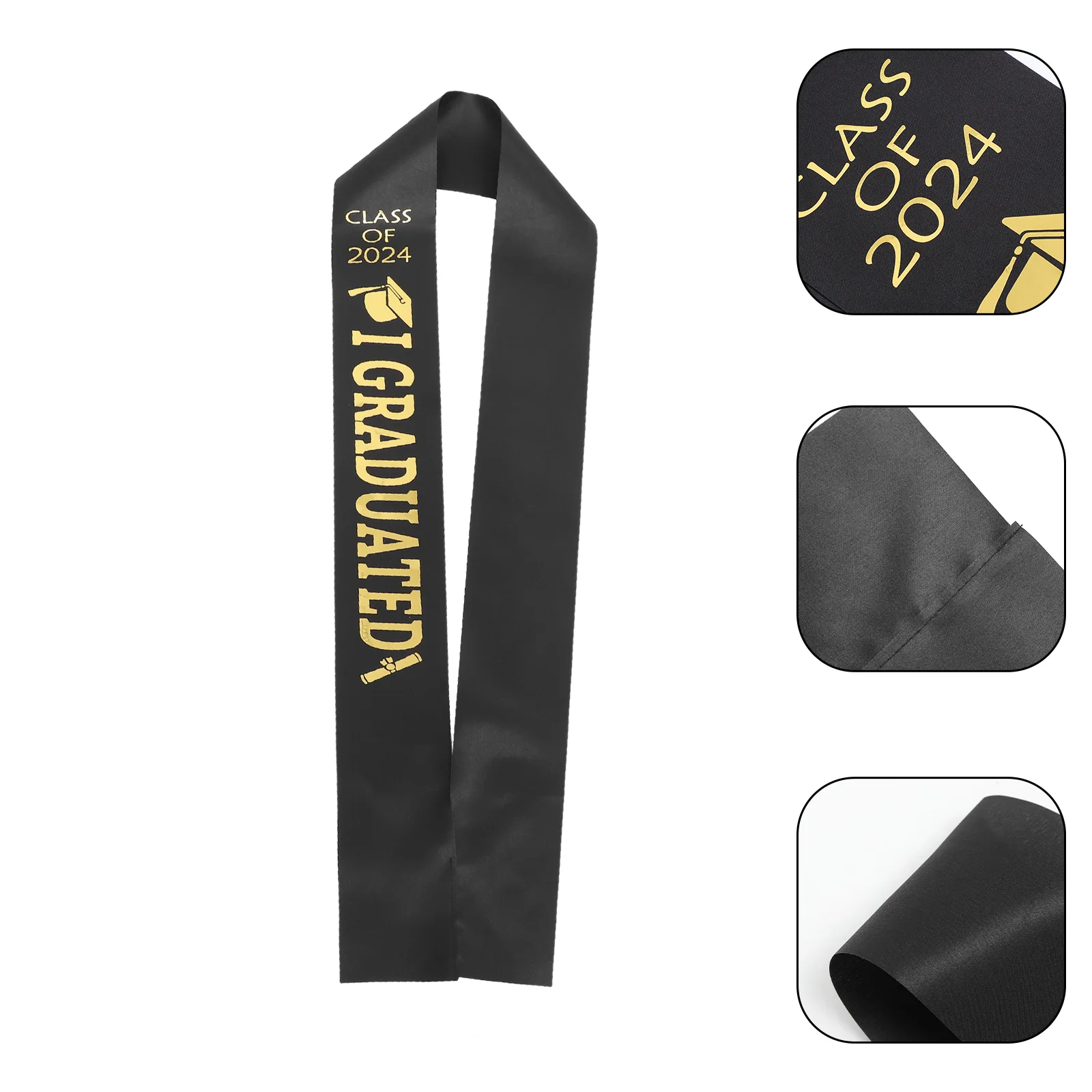 Sash Graduation Party Accessories Etiquette Belts Decor Supplies Graduate Ribbon Class Of 2024 Decorations Cape