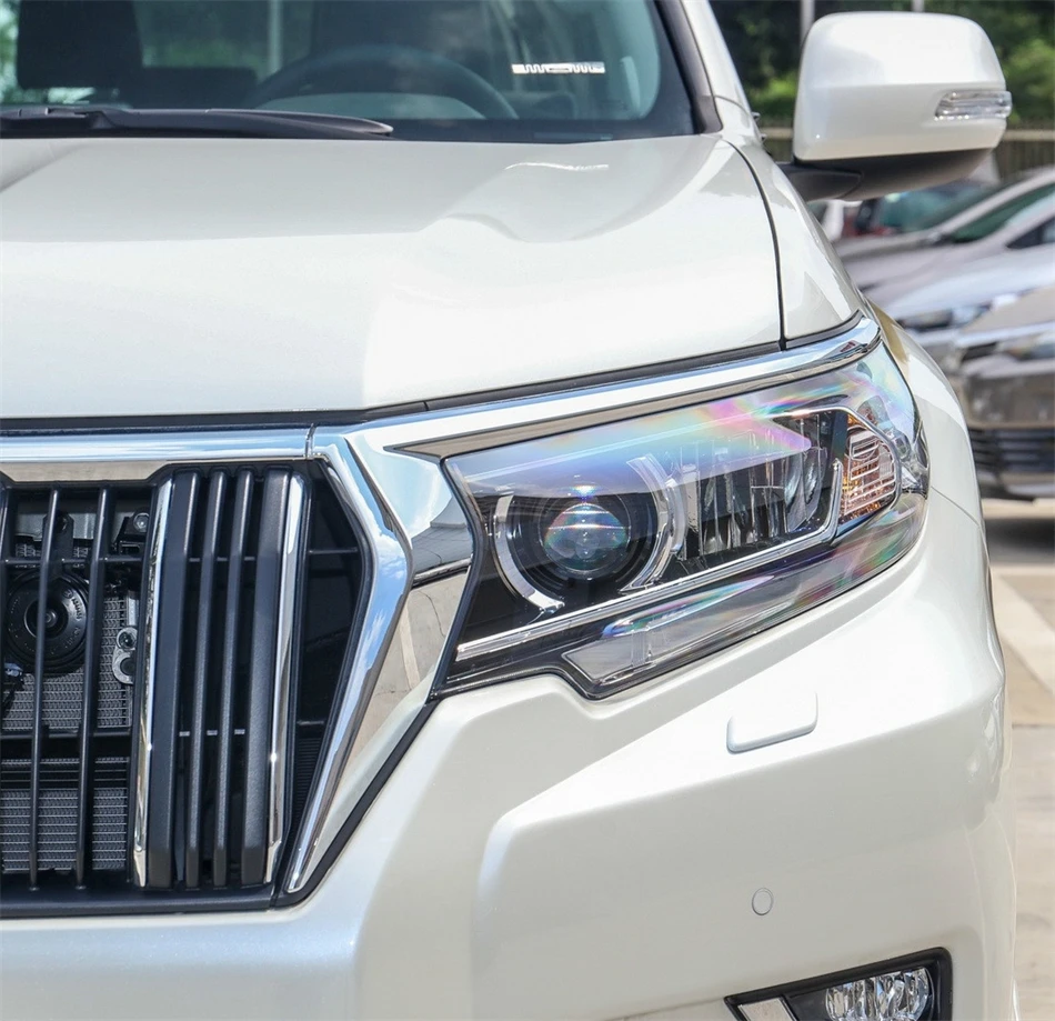 

Для Toyota Prado 2017 2018 2019, автомобильные аксессуары, цоколь, корпус фары, задний корпус, стеклянный корпус лампы