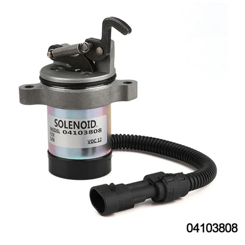 

Для Deutz F3L F3M F4L F4M 1011 2011 Соленоид отключения топлива Соленоид остановки 2 шт. 04103808 04103812 6889272 240-22121 12 В