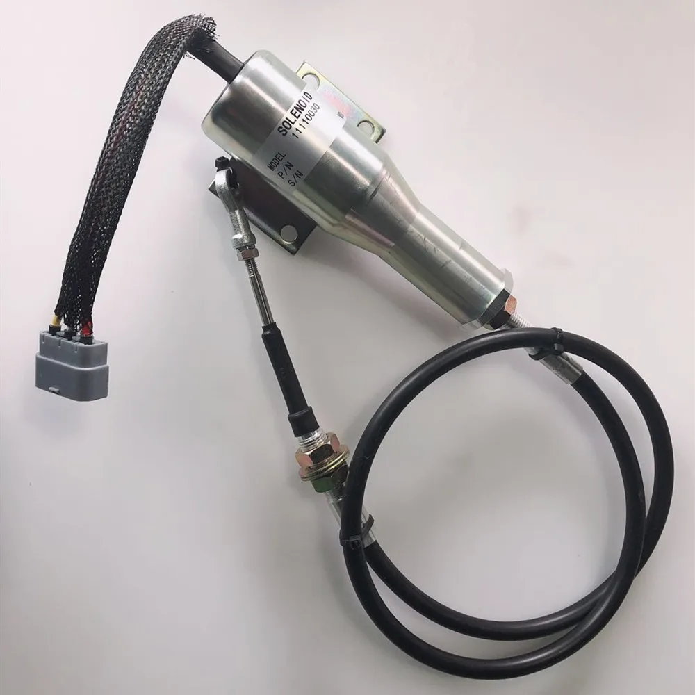 Соленоид остановки VOE 11110030 для колесных погрузчиков Volvo L70C L120C L90C L220D L70D Соленоид остановки VOE 11110030 для колесных погрузчиков Volvo L70C L120C L90C L220D L70D