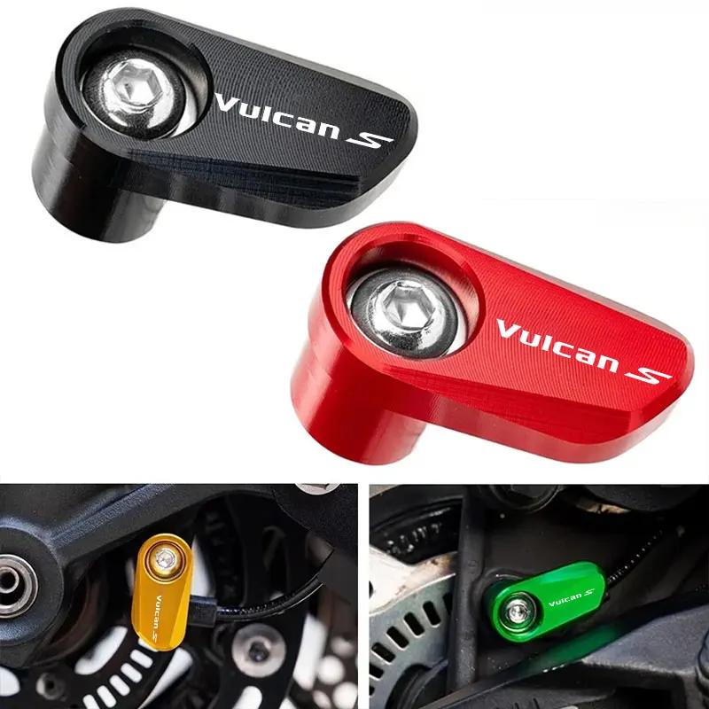 

Fit For KAWASAKI Vulcan S 650 Motorcycle CNC Aluminum Front Wheel ABS Sensor Protection Guard Cover VulcanS s650 VN650 2015-2025