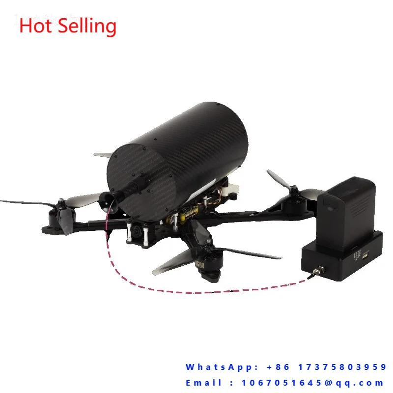 Wirenet 10km Drones Bare Optical Fiber 0.4mm Tight-buffered SM Single Mode invisible Fibre Bare Optical Fiber for Communication