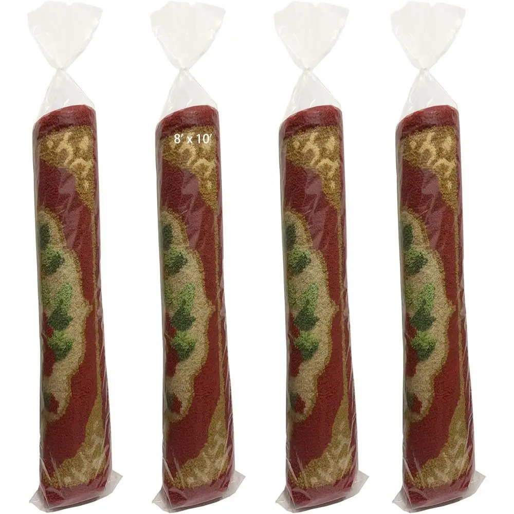 

Упаковка из 4 прозрачных сверхпрочных пластиковых пакетов для хранения ковриков, подходит для размером 8 x 10 футов, толщиной 4,5 миль, с 10 стяжками для перемещения, упаковки и хранения.