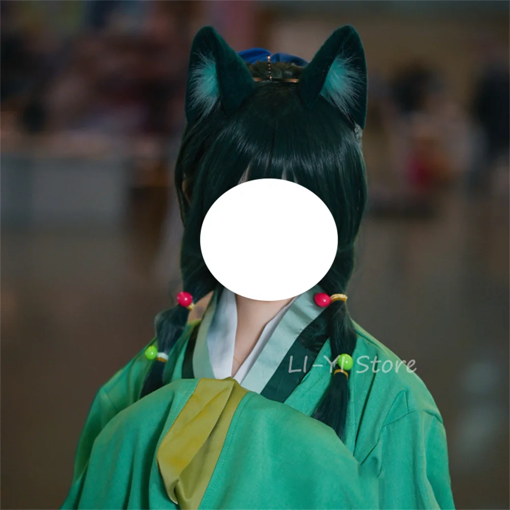 2Pcs/set Anime Cosplay Cat Girl Ear Tail Anime Role Play  display picture 3