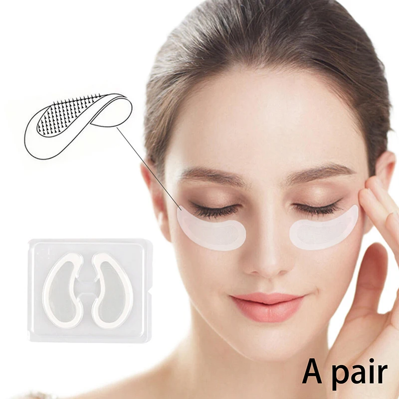 1Pair Micro Needle Under Eye Patch Hyaluronic Acid Anti Wrinkle Fine Lines Removal Eye Mask Puffiness Eye Pad