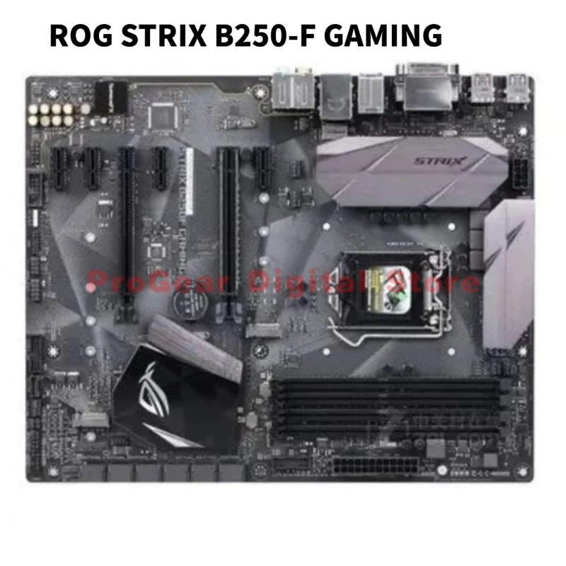 

Материнская плата ASUS ROG STRIX B250-F GAMING LGA1151 ATX DDR4 для процессоров Intel 6-го/7-го поколения Core i7, i5, i3, Pentium, Celeron