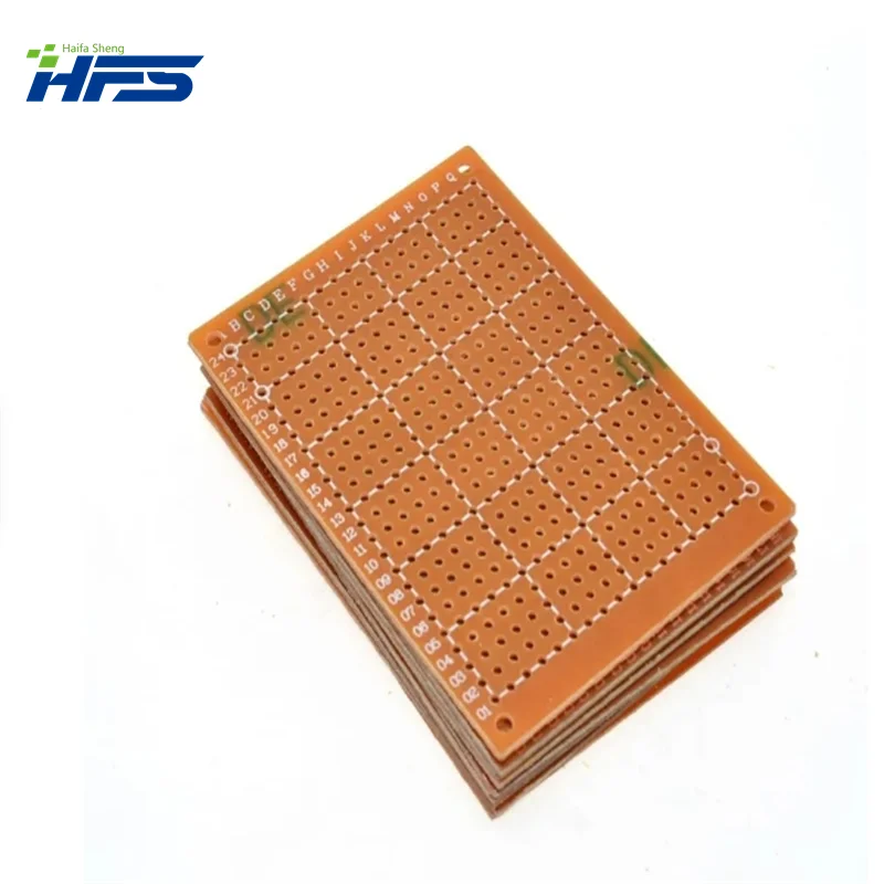 10Pcs 5*7 PCB 5x7 PCB 5cm 7cm DIY Prototype Paper PCB Universal Board yellow
