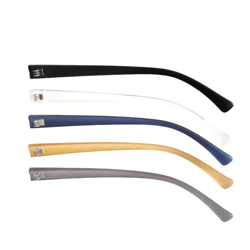 1 Pair Metal Glasses Legs Three Tooth 9.5mm Universal Sunglasses Myopia Mirror Replacement Fracture Maintenance Accessories