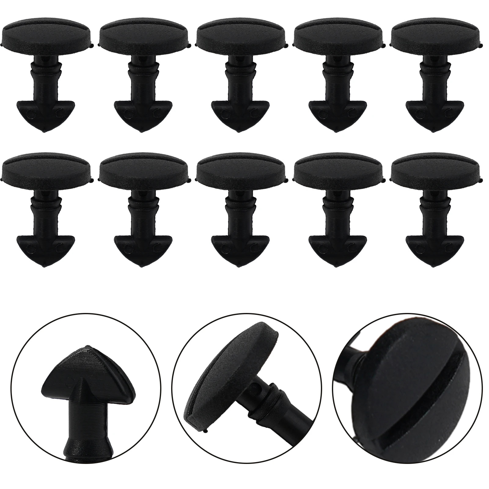 Car Accessories Car Clips Cover Clip Tow Bar Cover Clip Discovery 3 4 For Land Rover Low Cost Rear Bumper Black Plastic